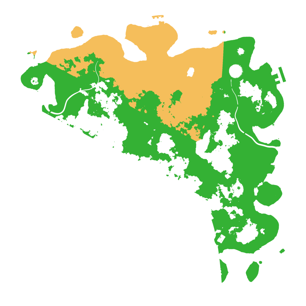 Biome Rust Map: Procedural Map, Size: 4000, Seed: 894391803
