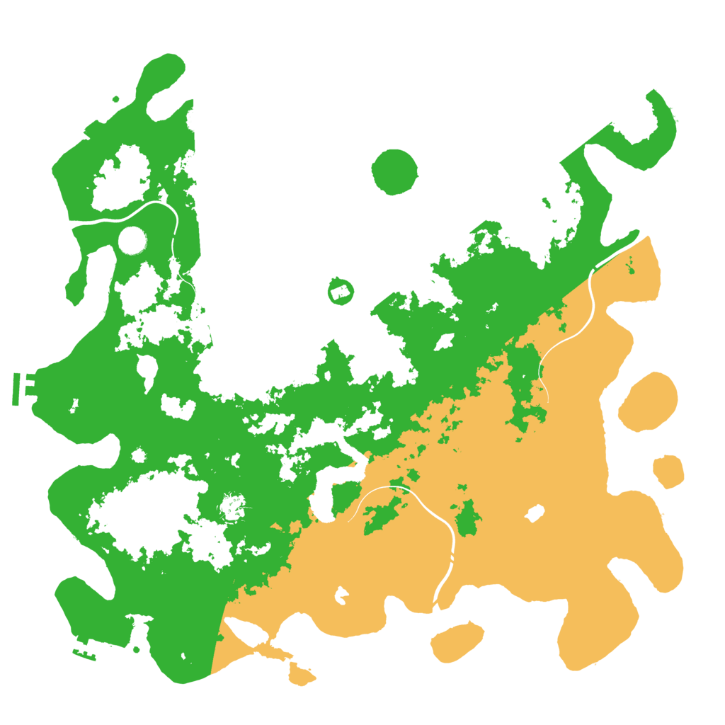 Biome Rust Map: Procedural Map, Size: 4500, Seed: 1049179676