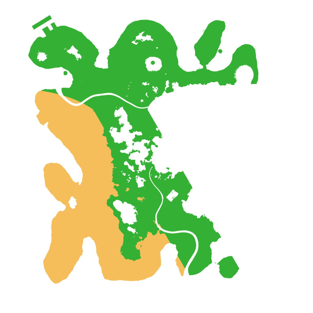 Biome Rust Map: Procedural Map, Size: 3000, Seed: 1925888112