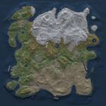 Thumbnail Rust Map: Procedural Map, Size: 3750, Seed: 2026795539, 15 Monuments