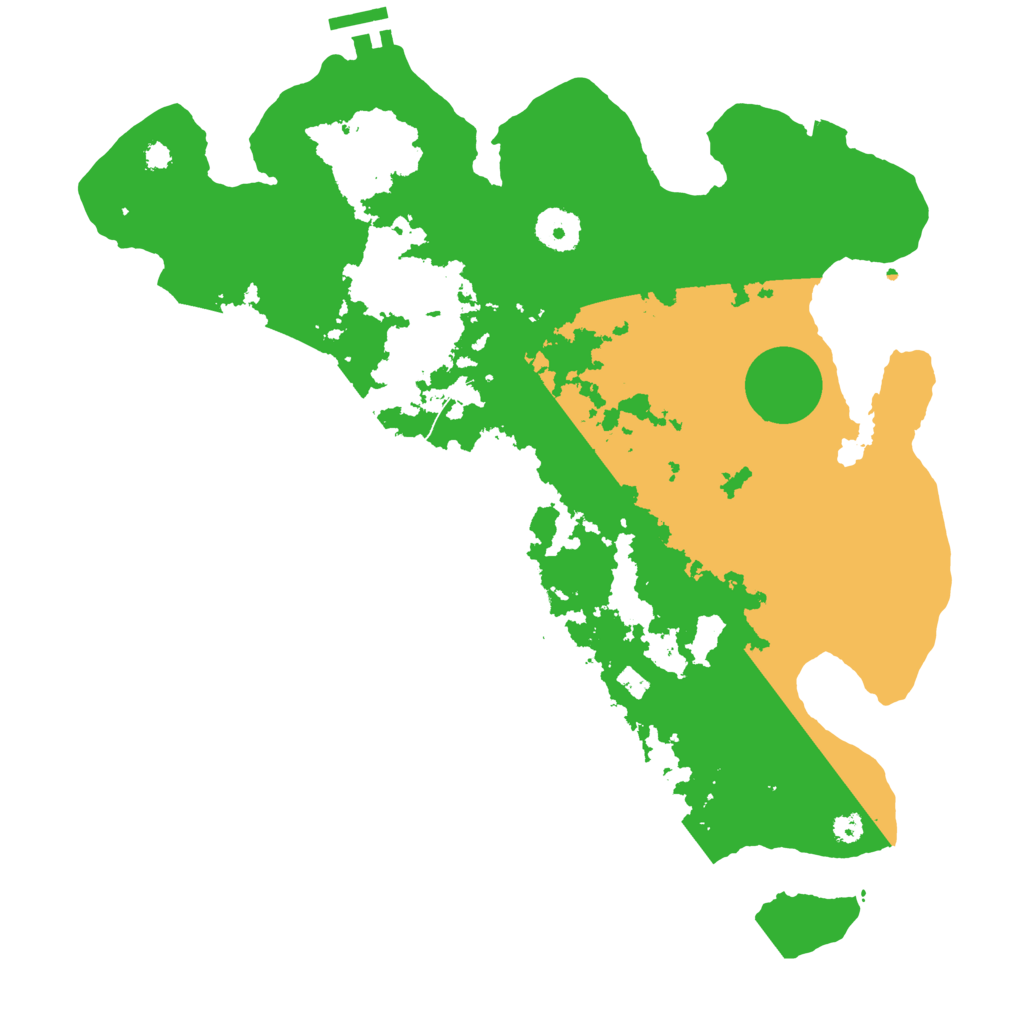 Biome Rust Map: Procedural Map, Size: 3500, Seed: 1428232488