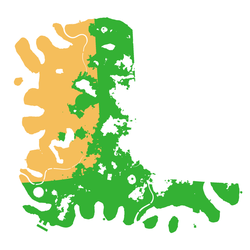 Biome Rust Map: Procedural Map, Size: 4250, Seed: 73976486