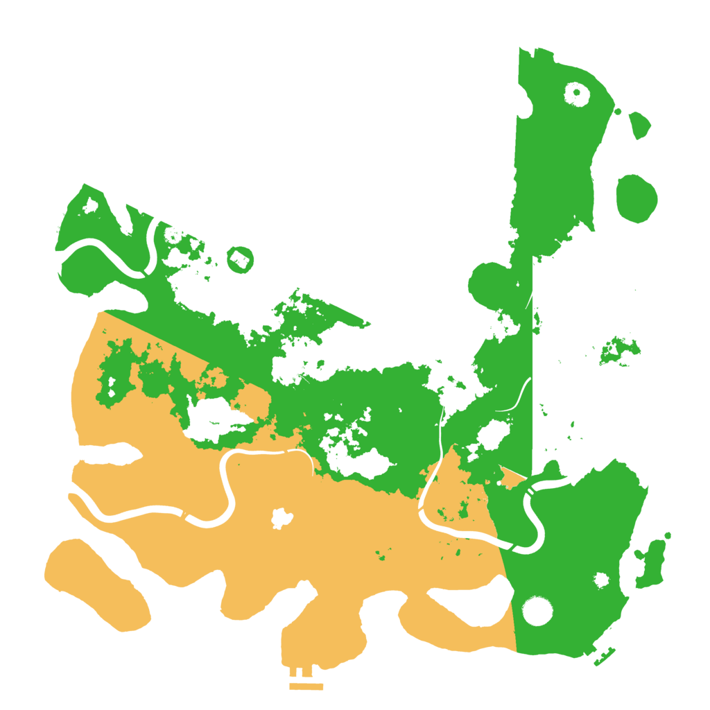 Biome Rust Map: Procedural Map, Size: 4250, Seed: 1313135979
