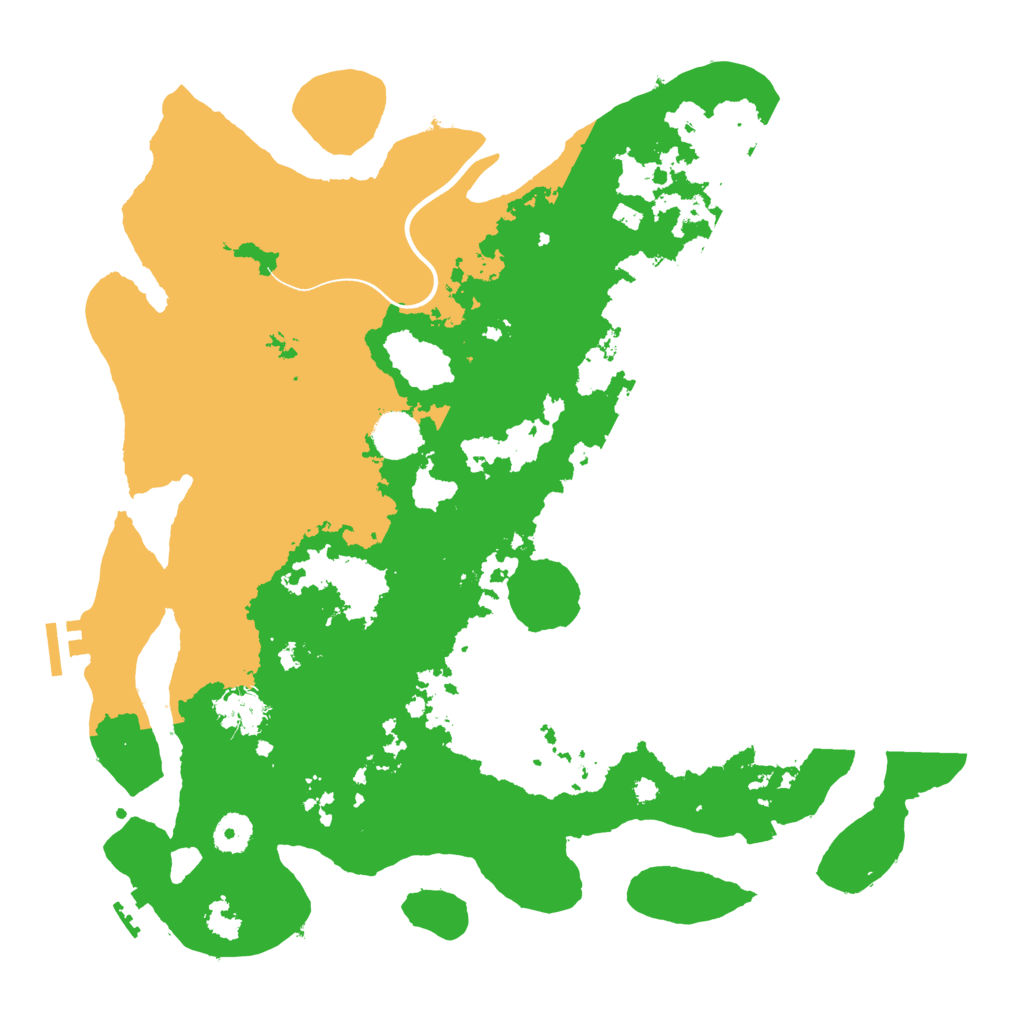 Biome Rust Map: Procedural Map, Size: 3900, Seed: 660547847