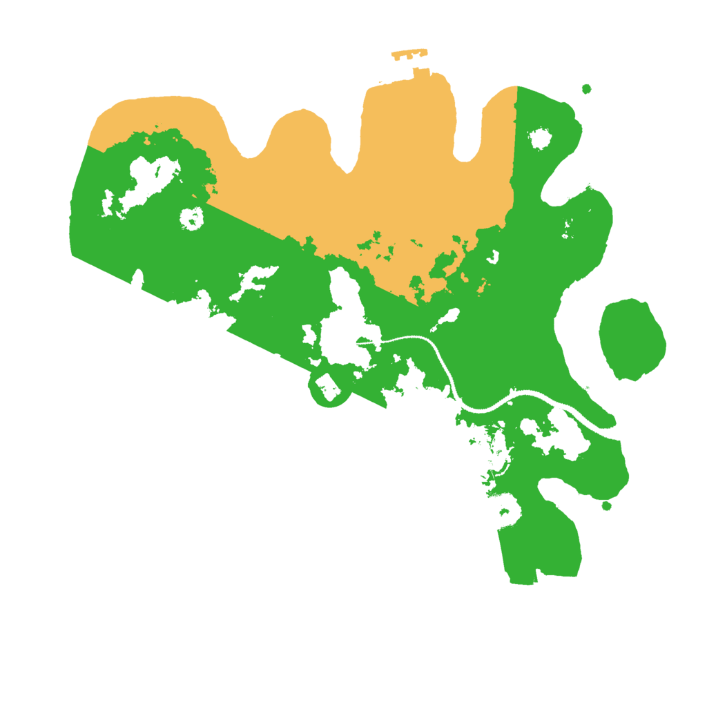 Biome Rust Map: Procedural Map, Size: 3000, Seed: 1437665449
