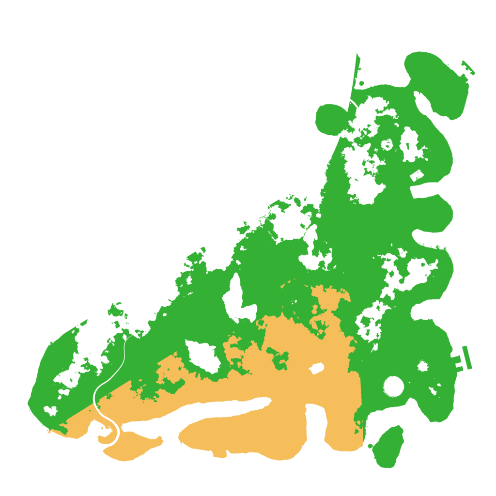 Biome Rust Map: Procedural Map, Size: 4250, Seed: 1356745480