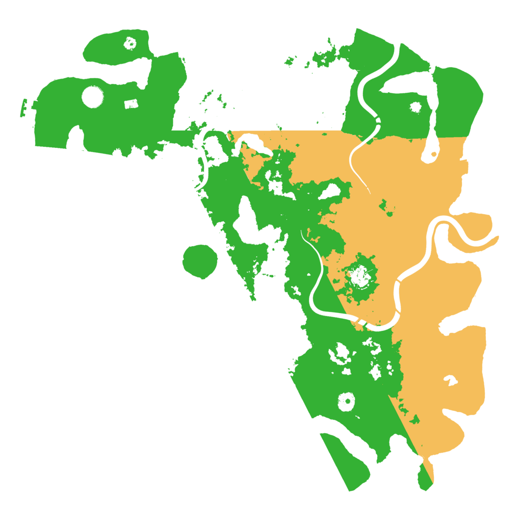 Biome Rust Map: Procedural Map, Size: 4250, Seed: 867507665