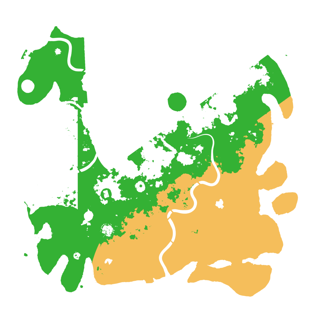 Biome Rust Map: Procedural Map, Size: 4500, Seed: 386405682