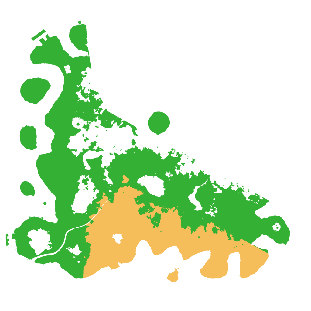Biome Rust Map: Procedural Map, Size: 4000, Seed: 184977175