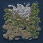 Thumbnail Rust Map: Procedural Map, Size: 4250, Seed: 33988812, 15 Monuments