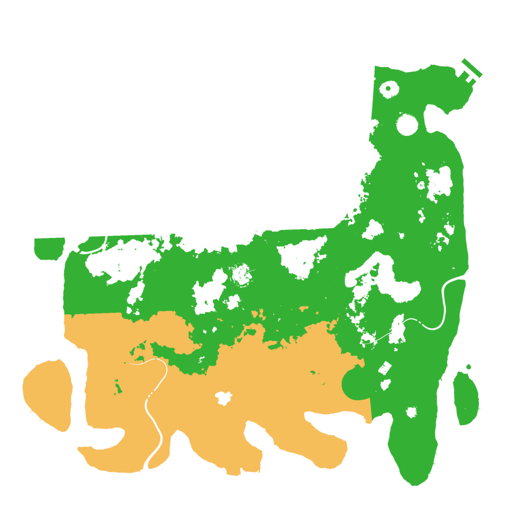 Biome Rust Map: Procedural Map, Size: 4250, Seed: 874373