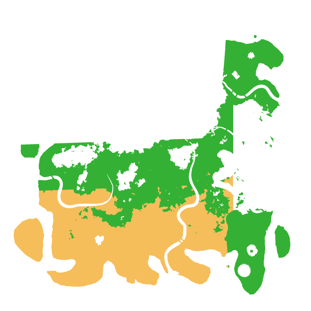 Biome Rust Map: Procedural Map, Size: 4250, Seed: 874373