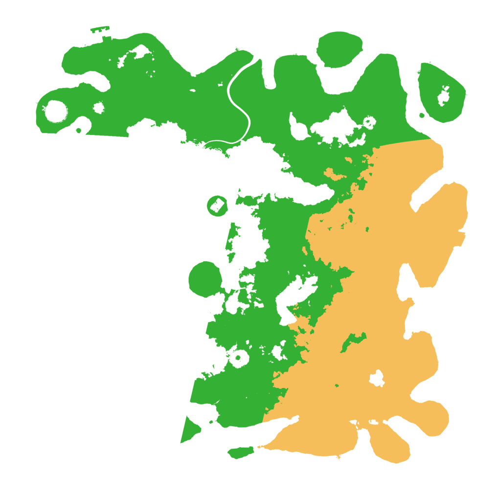 Biome Rust Map: Procedural Map, Size: 4000, Seed: 1943154767