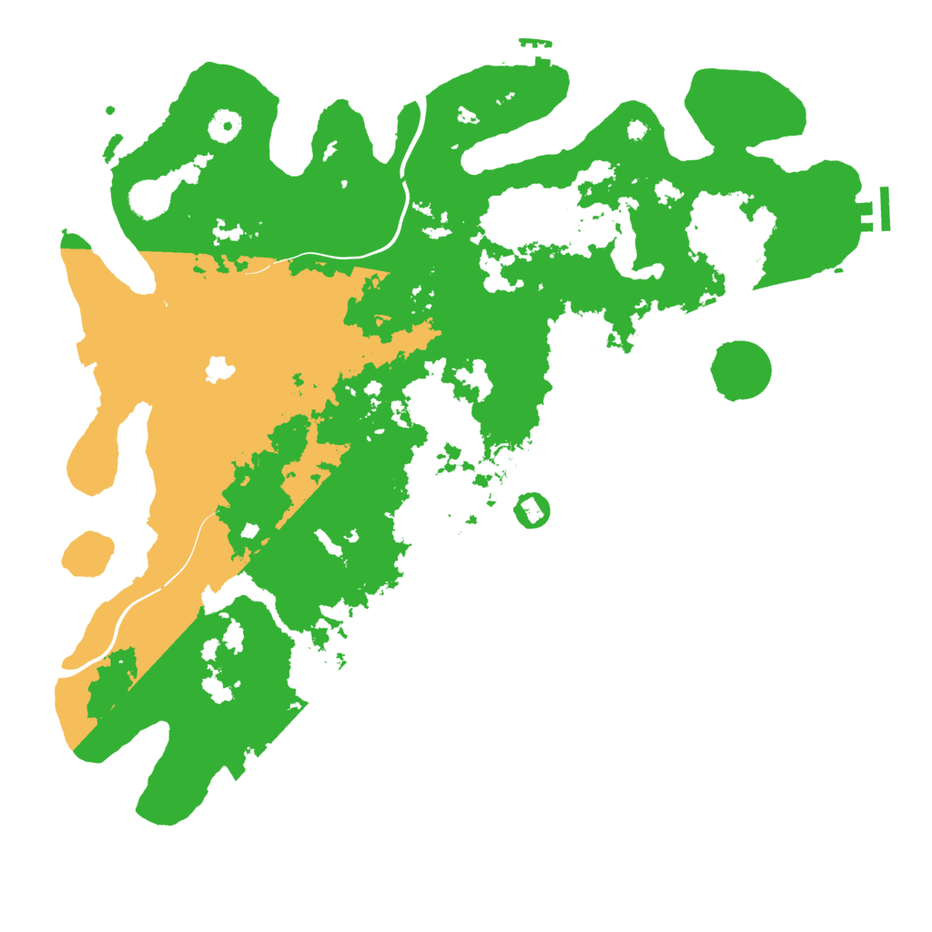 Biome Rust Map: Procedural Map, Size: 4250, Seed: 74858964