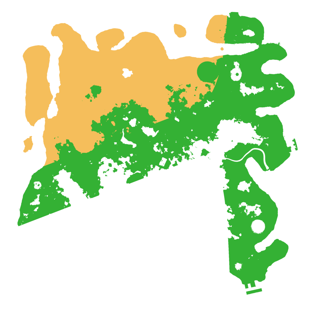 Biome Rust Map: Procedural Map, Size: 4000, Seed: 1448678181