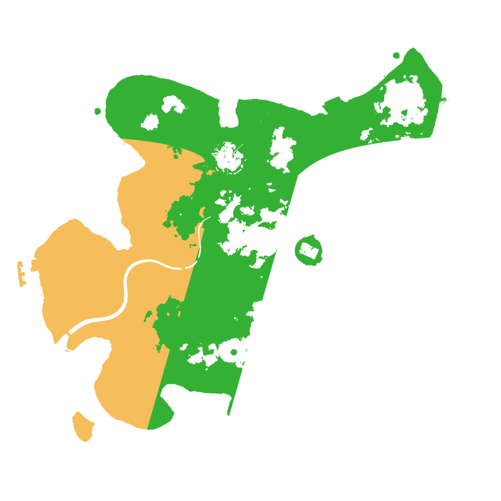 Biome Rust Map: Procedural Map, Size: 3000, Seed: 1589876080