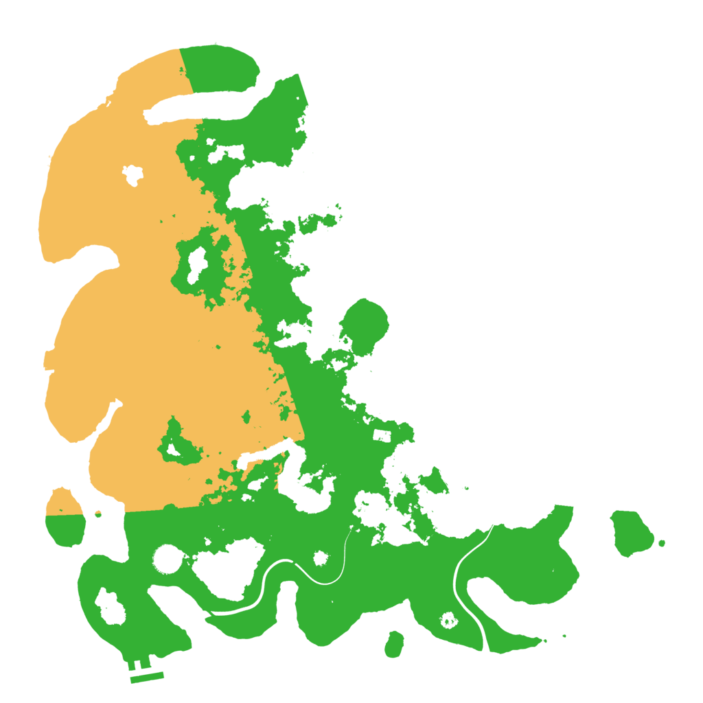 Biome Rust Map: Procedural Map, Size: 4250, Seed: 1368965107