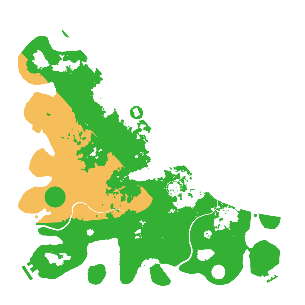 Biome Rust Map: Procedural Map, Size: 3850, Seed: 392406639