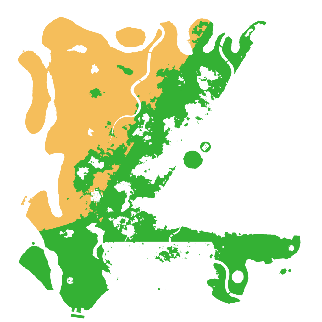 Biome Rust Map: Procedural Map, Size: 4800, Seed: 902698394