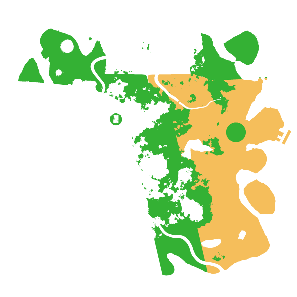 Biome Rust Map: Procedural Map, Size: 4000, Seed: 37559948
