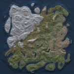 Thumbnail Rust Map: Procedural Map, Size: 4500, Seed: 38277909, 16 Monuments