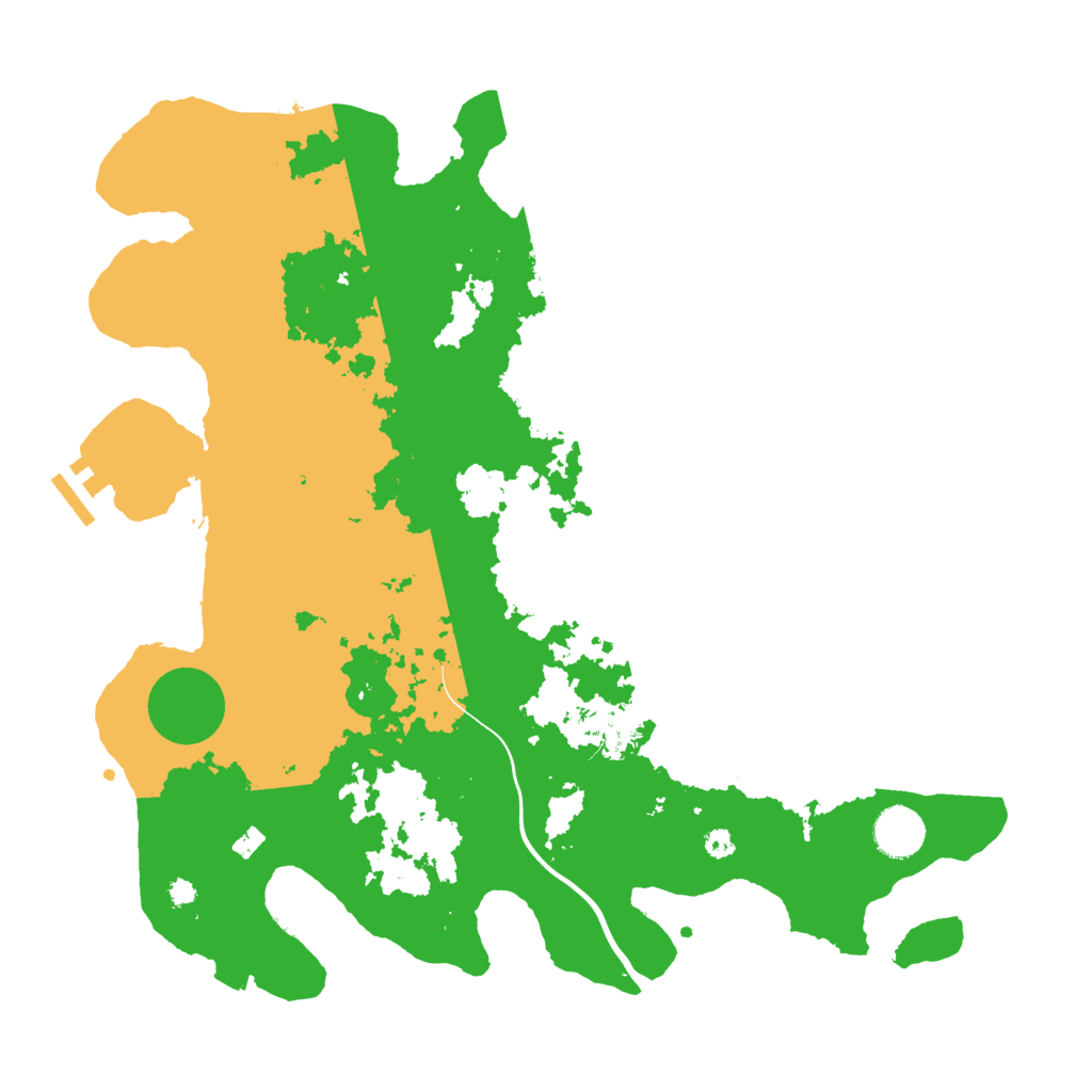 Biome Rust Map: Procedural Map, Size: 3750, Seed: 1811719519