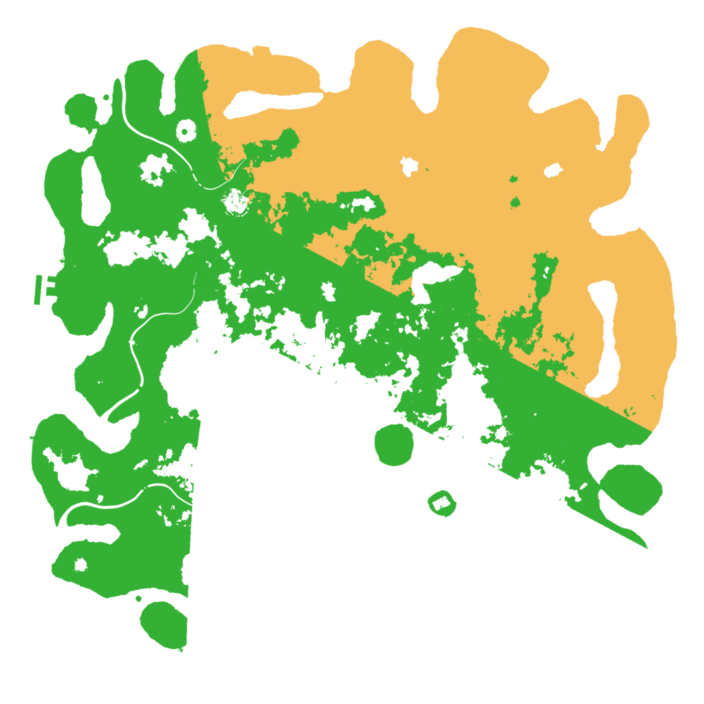 Biome Rust Map: Procedural Map, Size: 4800, Seed: 966874889