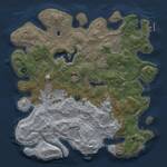 Thumbnail Rust Map: Procedural Map, Size: 4250, Seed: 377905378, 15 Monuments