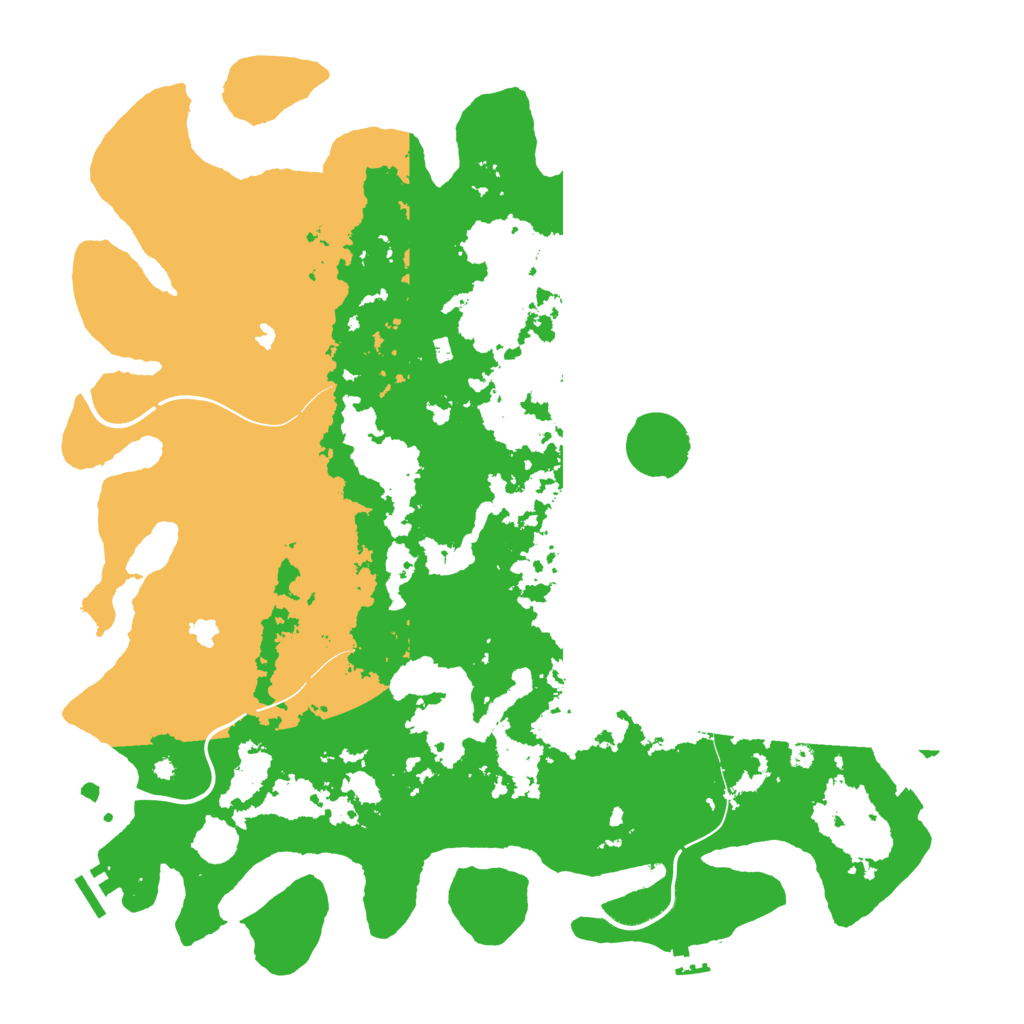 Biome Rust Map: Procedural Map, Size: 4500, Seed: 1698172360