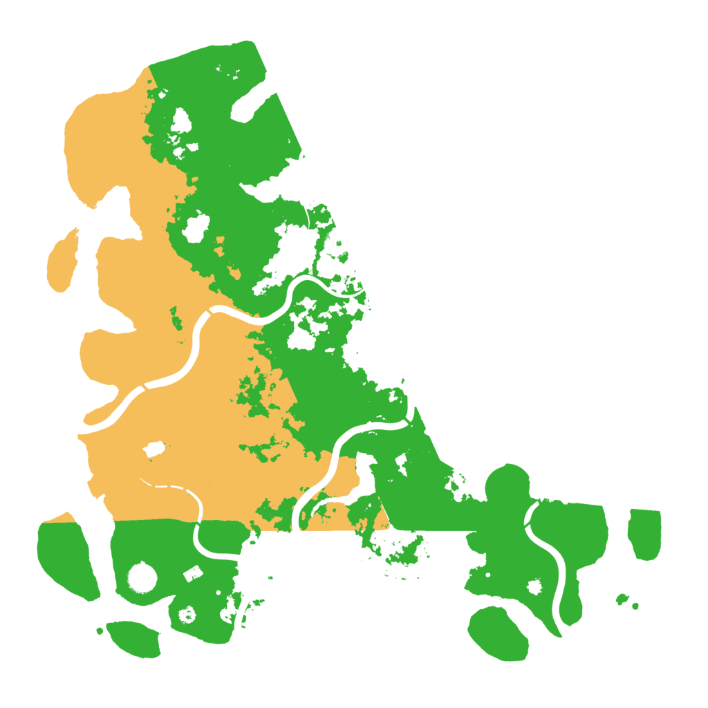 Biome Rust Map: Procedural Map, Size: 4250, Seed: 1090120098