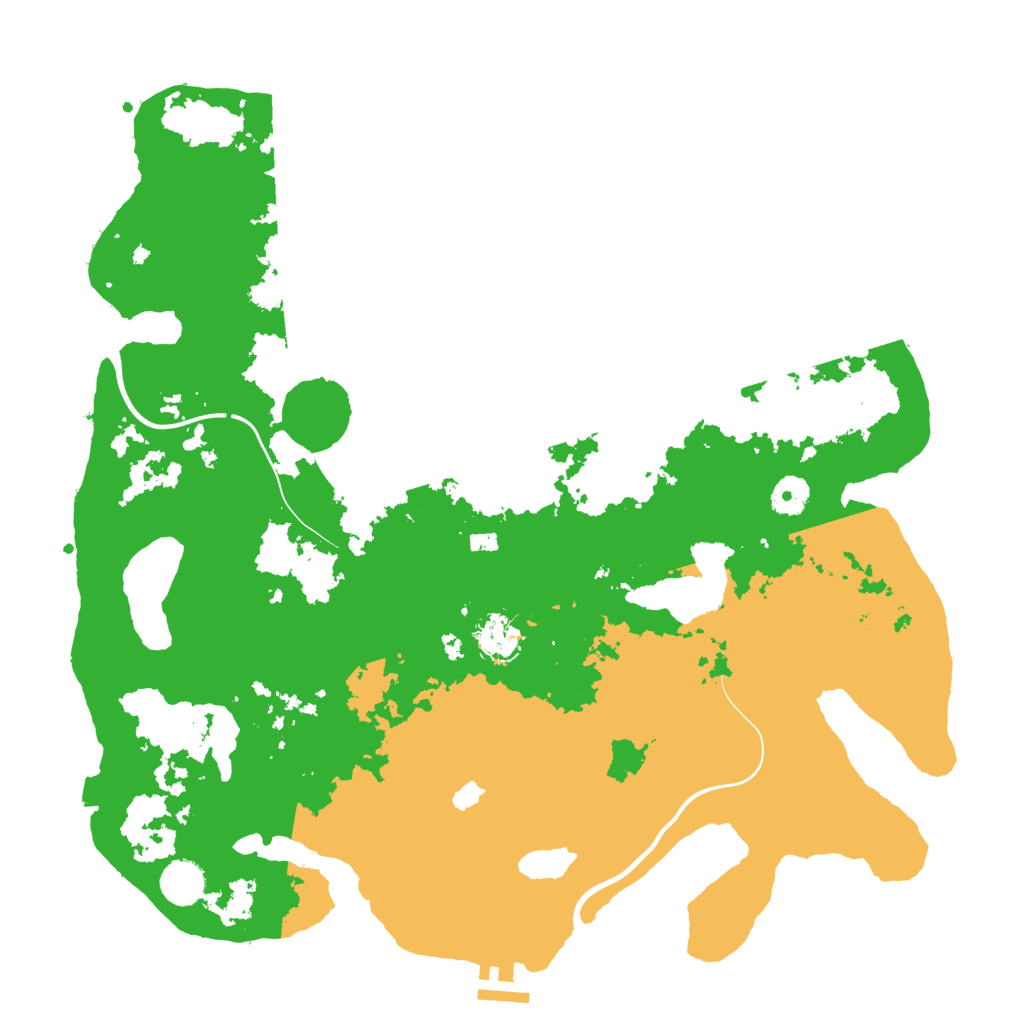 Biome Rust Map: Procedural Map, Size: 4000, Seed: 1982359629