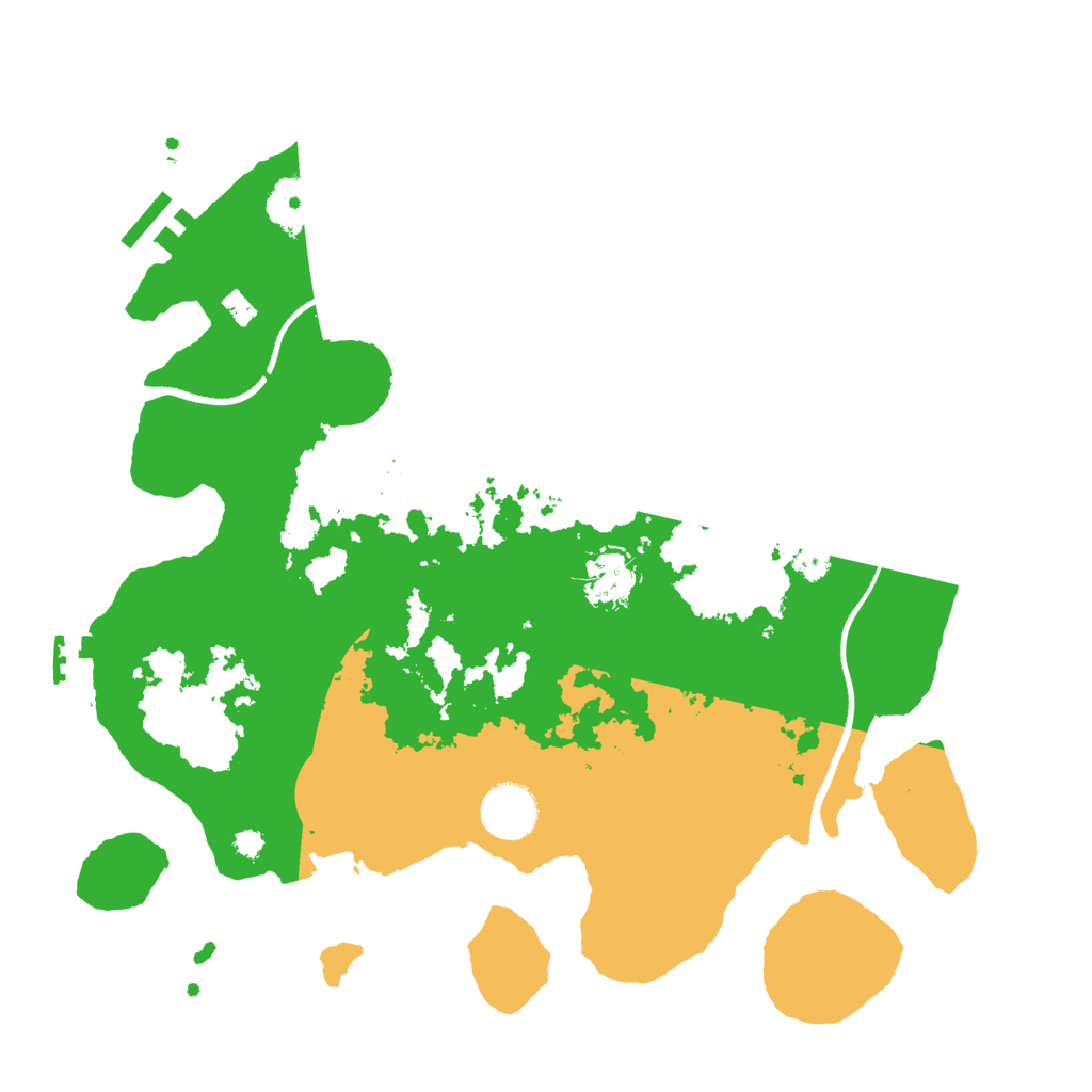 Biome Rust Map: Procedural Map, Size: 3400, Seed: 1674837218