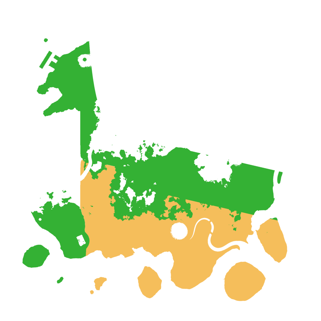 Biome Rust Map: Procedural Map, Size: 3400, Seed: 1674837218