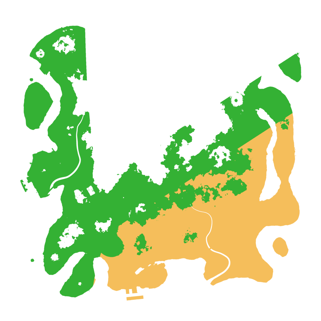 Biome Rust Map: Procedural Map, Size: 3850, Seed: 662762