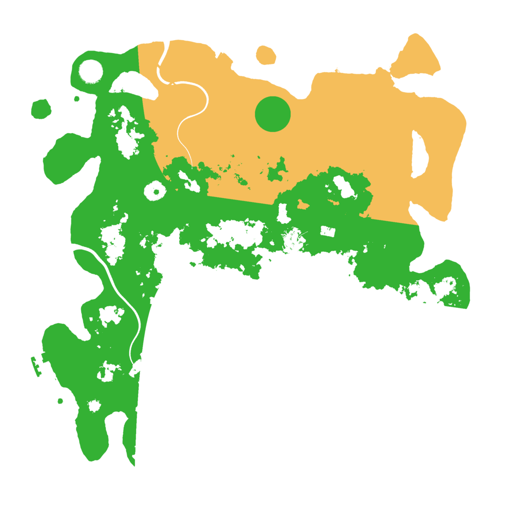 Biome Rust Map: Procedural Map, Size: 3750, Seed: 581824986