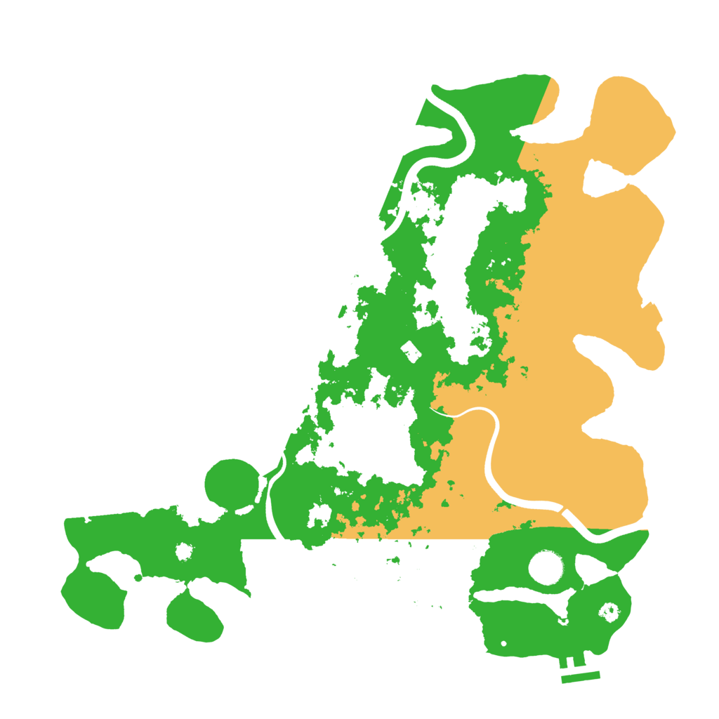 Biome Rust Map: Procedural Map, Size: 3750, Seed: 1097862865
