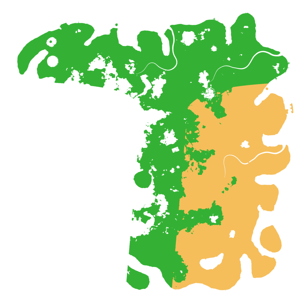 Biome Rust Map: Procedural Map, Size: 4800, Seed: 812625488