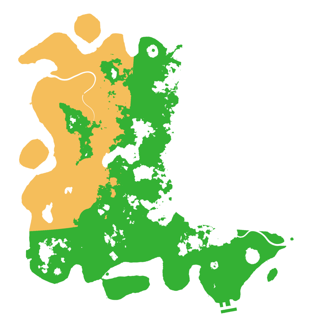 Biome Rust Map: Procedural Map, Size: 4000, Seed: 661120873