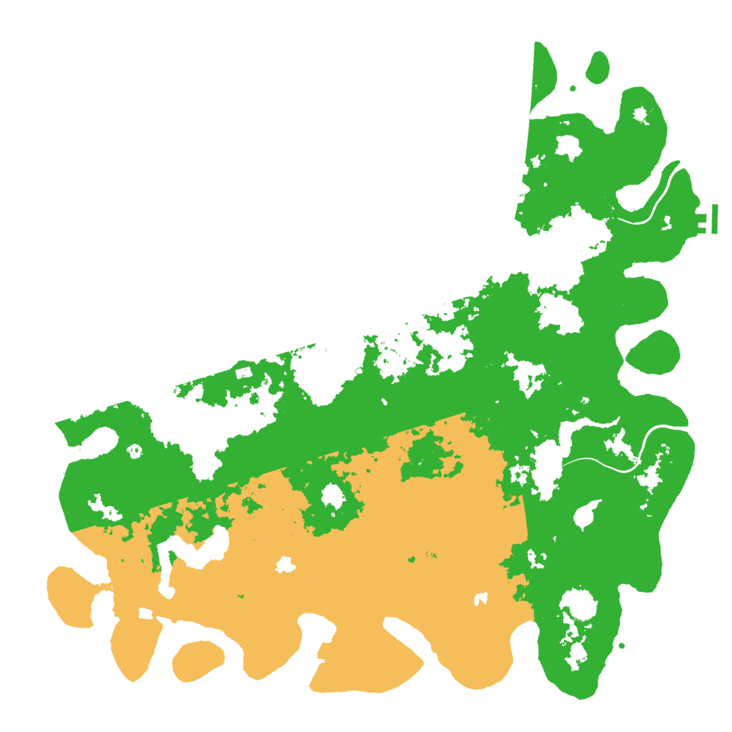 Biome Rust Map: Procedural Map, Size: 5000, Seed: 1532701984