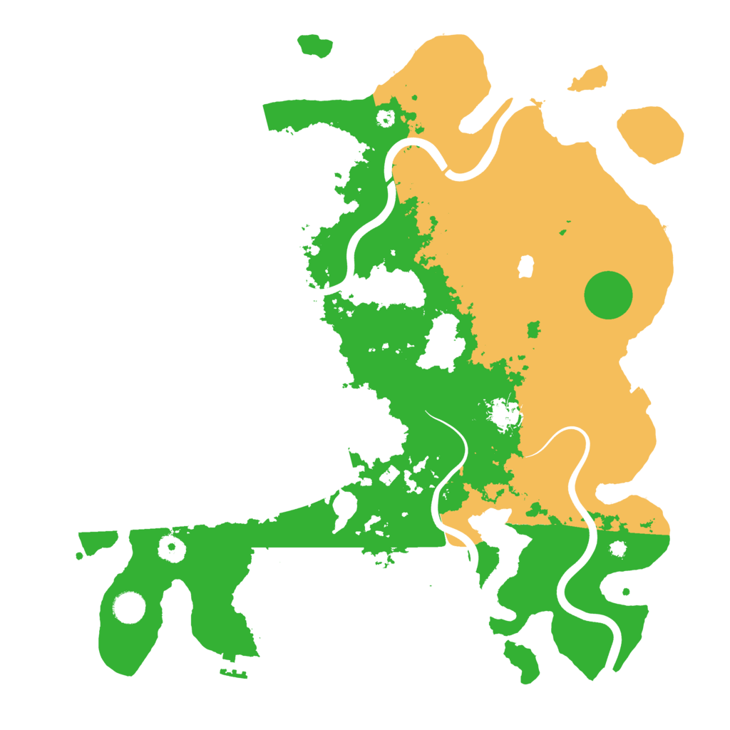 Biome Rust Map: Procedural Map, Size: 4000, Seed: 1711289621