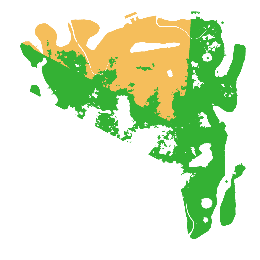 Biome Rust Map: Procedural Map, Size: 4250, Seed: 1605241523