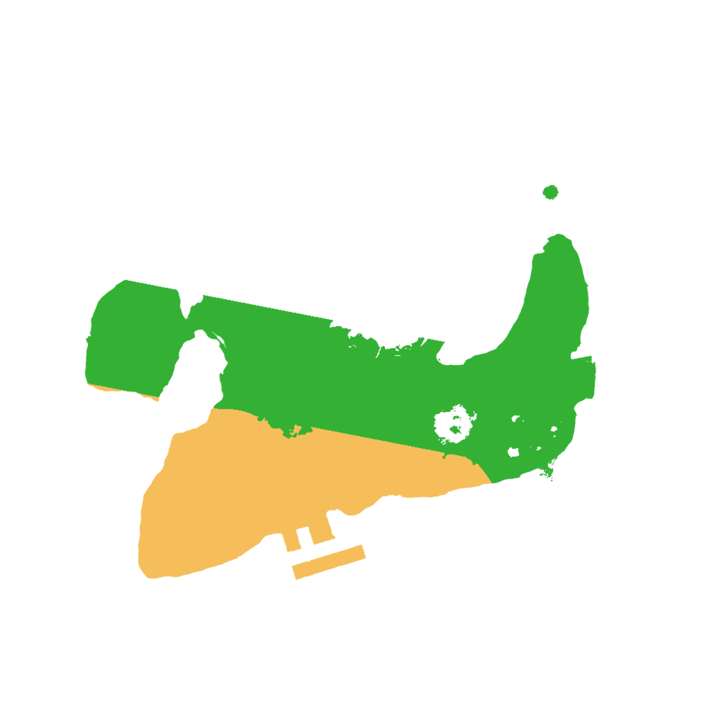 Biome Rust Map: Procedural Map, Size: 2000, Seed: 662698606