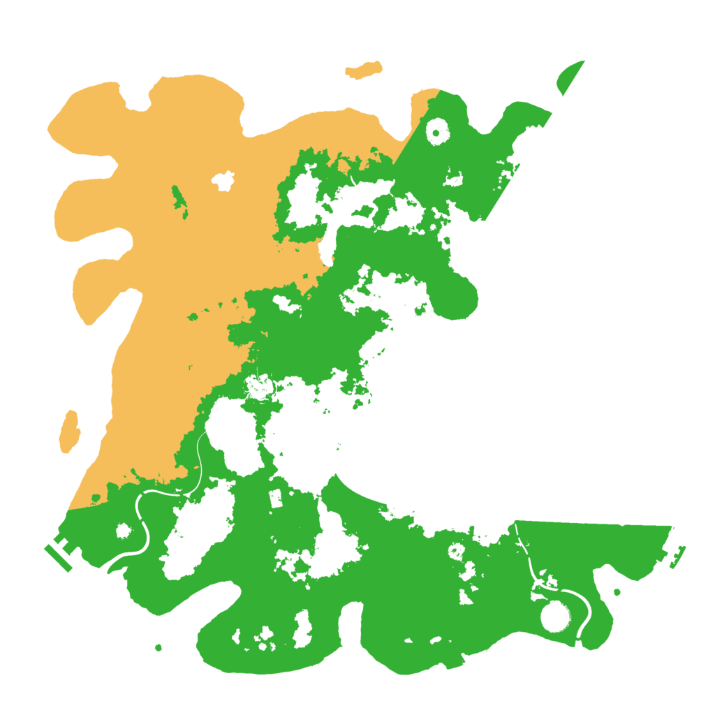 Biome Rust Map: Procedural Map, Size: 4250, Seed: 807240300