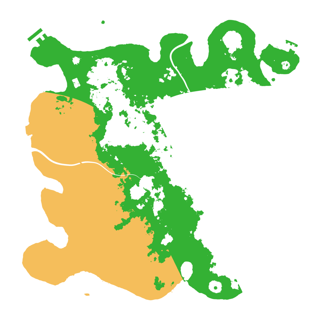 Biome Rust Map: Procedural Map, Size: 3750, Seed: 1798415494