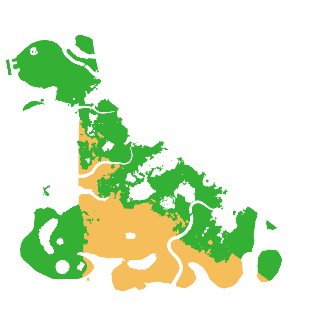 Biome Rust Map: Procedural Map, Size: 4000, Seed: 1665906487