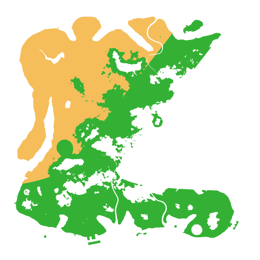 Biome Rust Map: Procedural Map, Size: 4250, Seed: 1228715581
