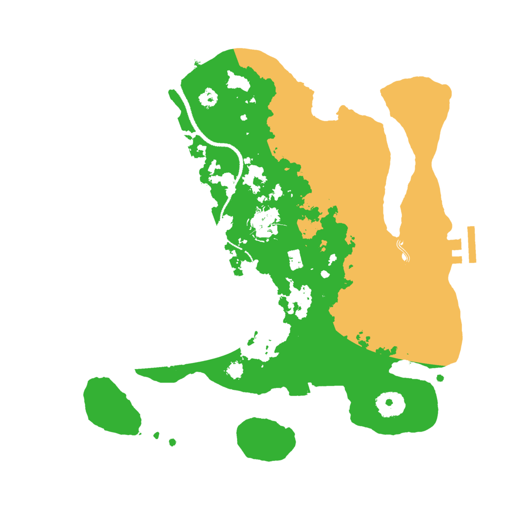 Biome Rust Map: Procedural Map, Size: 2800, Seed: 646006259