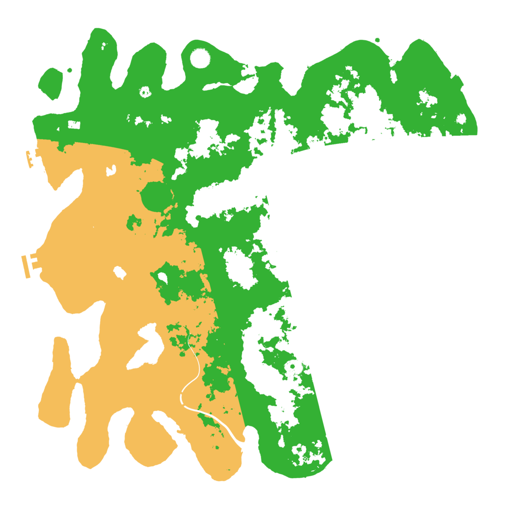 Biome Rust Map: Procedural Map, Size: 4500, Seed: 982186518
