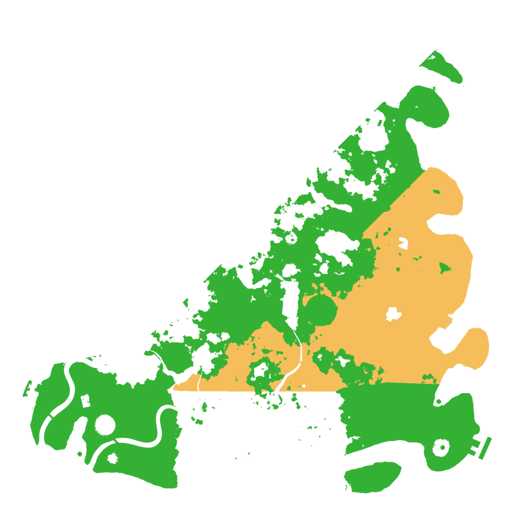 Biome Rust Map: Procedural Map, Size: 4500, Seed: 73557889