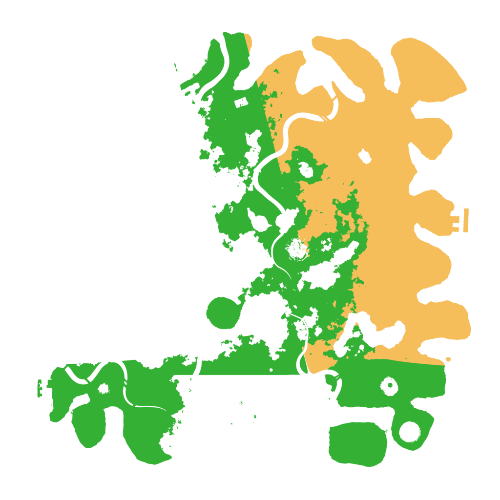 Biome Rust Map: Procedural Map, Size: 4250, Seed: 1741495029